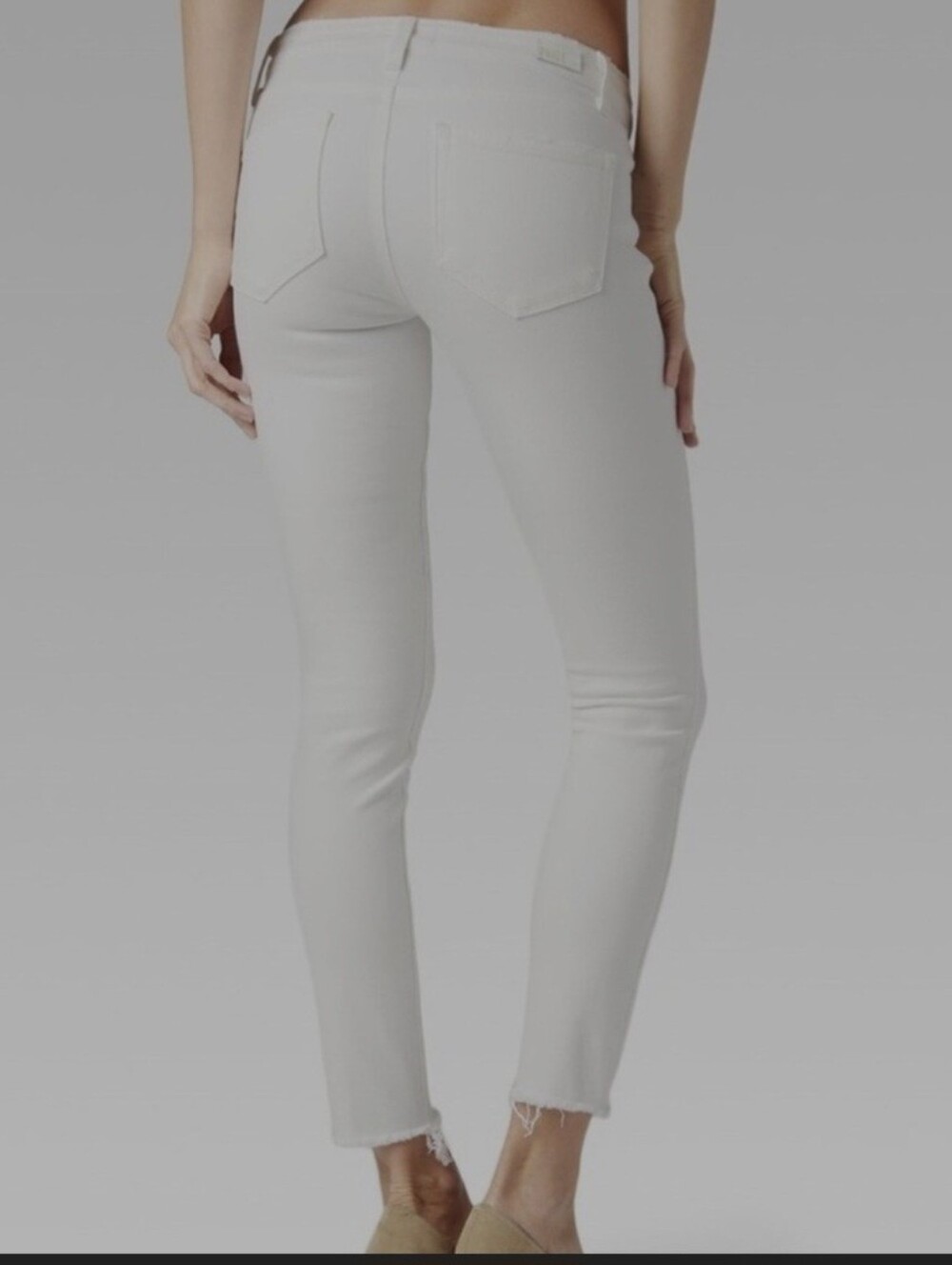 PAIGE White Verdugo Crop Jeans - NWT
